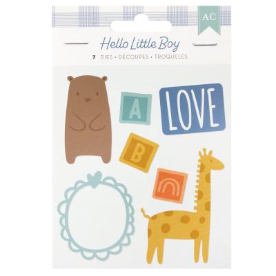 American Crafts Hello Little Boy - Dies