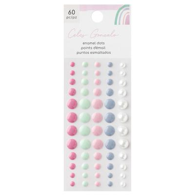 American Crafts Celes Gonzalo Rainbow Avenue - Enamel Dots