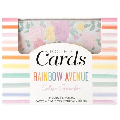 American Crafts Celes Gonzalo Rainbow Avenue - Boxed Cards