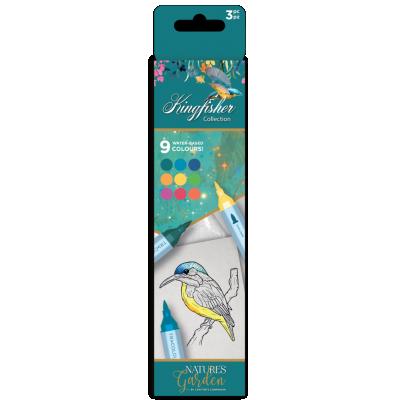 Crafter's Companion Kingfisher Collection - TriColour Aqua