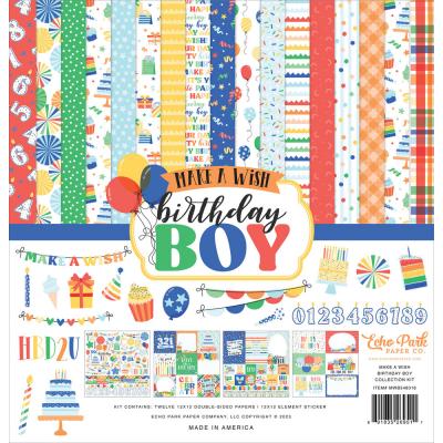 Echo Park Make a Wish Birthday Boy - Collection Kit