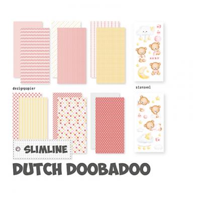 Dutch DooBaDoo Crafty Kit Slimline - Baby Girl
