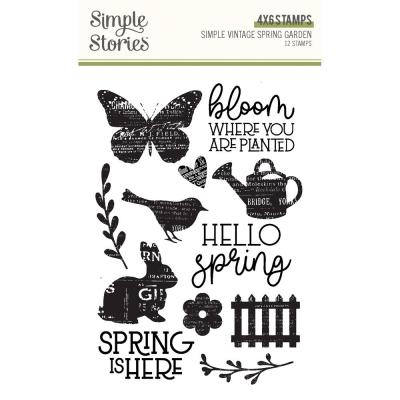 Simple Stories Simple Vintage Spring Garden - Stempel