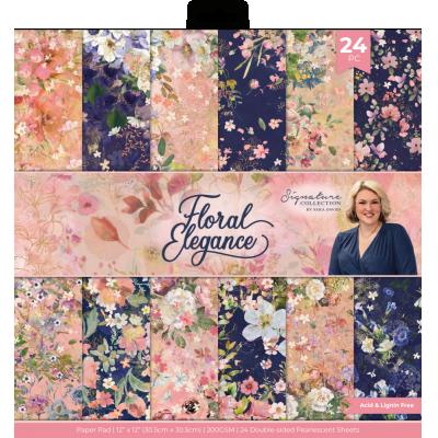 Crafter's Companion Floral Elegance - Paper Pad