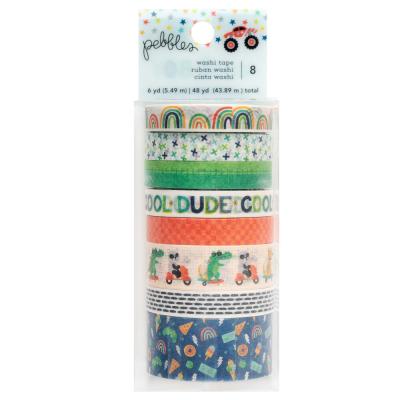 American Crafts Pebbles Cool Boy - Washi Tape