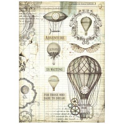 Stamperia Voyages Fantastiques - Balloon