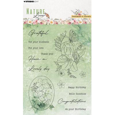 Studio Light Nature Lover - Sentiments & Florals