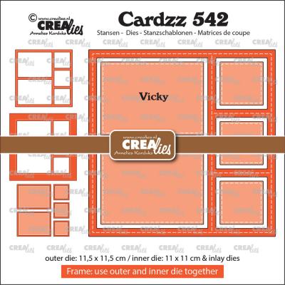 Crealies Dies - Frame & Inlays Vicky