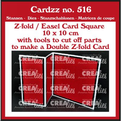Crealies Dies - Z-fold / Easel Card Square