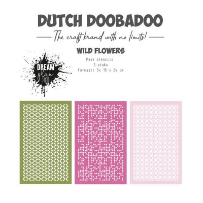 Dutch Doobadoo Wild Flowers - Stencils