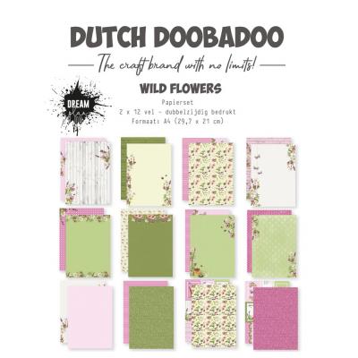 Dutch Doobadoo Wild Flowers - Paper Pack