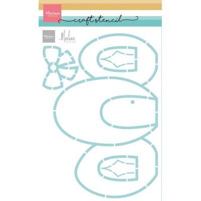 Marianne Design Craft Stencil A5 by Marleen Egg Cottage