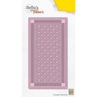 Nellie Snellen Cutting Die - Mini Slimline Stained Glass