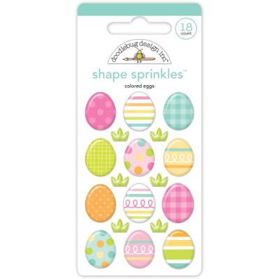 Doodlebug Bunny Hop - Colored Eggs