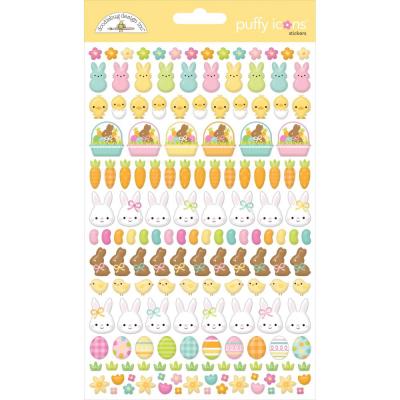 Doodlebug Bunny Hop - Puffy Icons