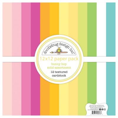 Doodlebug Bunny Hop - Solid Assortment