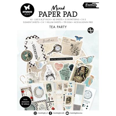 Studio Light Mixed Paper Pad - Tea Party