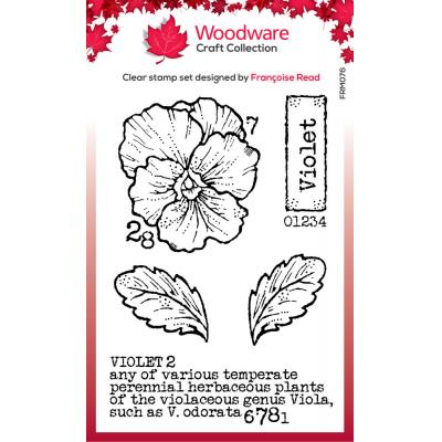 Woodware Stempel - Mini Violet