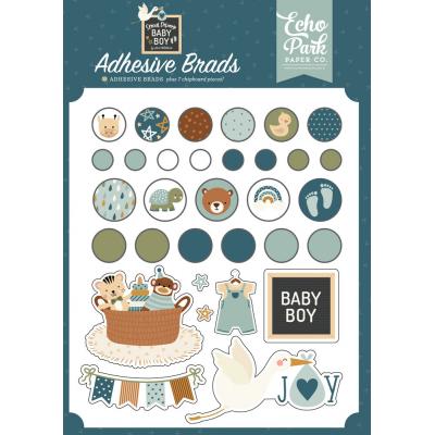 Echo Park Special Delivery: Baby Boy - Adhesive Brads