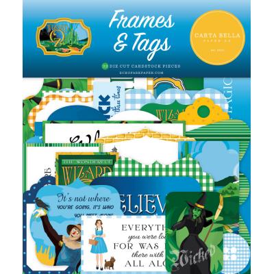 Carta Bella Wizard of Oz - Frames & Tags