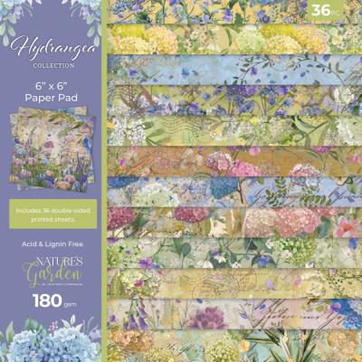 Crafter's Companion Nature's Garden Hydrangea - Paper Pad