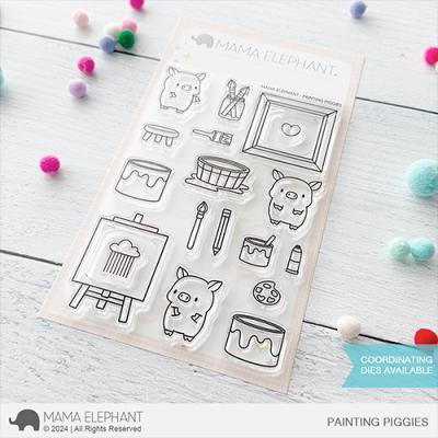 Mama Elephant Stempel - Painting Piggies