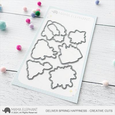 Mama Elephant Creative Cuts - Deliver Spring Happiness