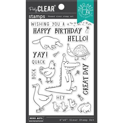 Hero Arts Stempel - Birthday Animals