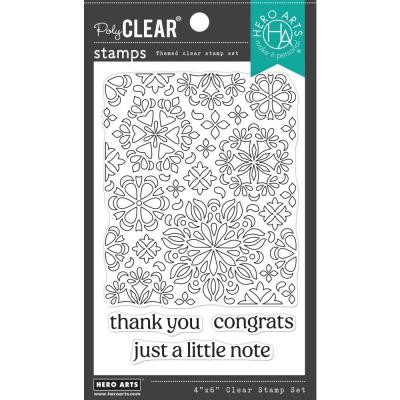 Hero Arts Stempel - Mandala Flower Pattern