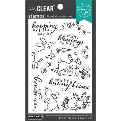 Hero Arts Stempel - Spring Bunny