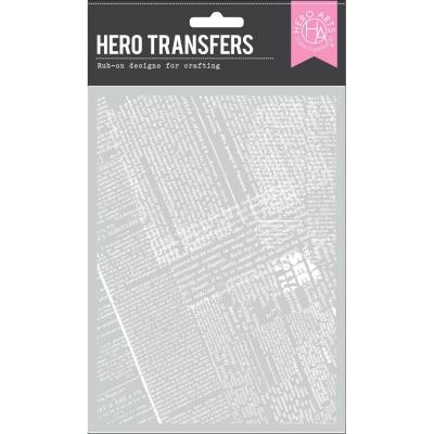 Hero Arts Hero Transfers - White Collage Backgrounds Part 2