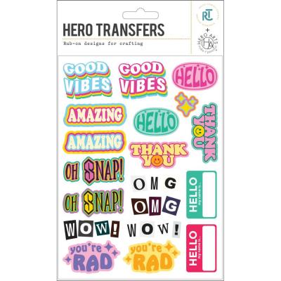 Hero Arts Hero Transfers - Notebook Messages