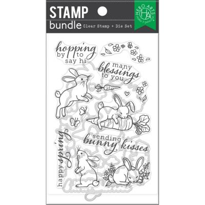 Hero Arts Stamp & Die - Spring Bunny