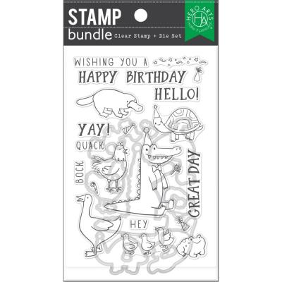 Hero Arts Stamp & Die - Birthday Animals