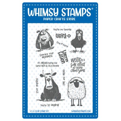 Whimsy Stamps Stempel - So Weird