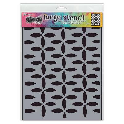 Ranger Dyan Reaveley Dylusions Stencil - Retro Grid