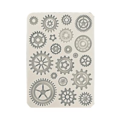 Stamperia Sir Vagabond in Fantasy World Mould - Gears