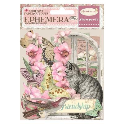 Stamperia Orchids and Cats - Ephemera