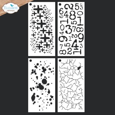 Elizabeth Craft Design Stencil - Journal Stencils 3