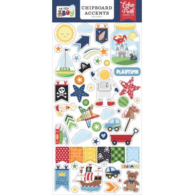 Echo Park My Little Boy - Chipboard Accents