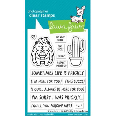 Lawn Fawn Stempel - Sometimes Life is Prickly