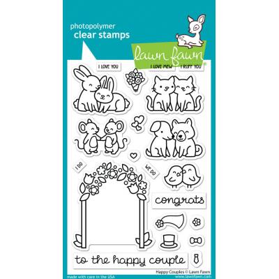 Lawn Fawn Stempel - Happy Couples