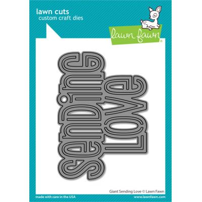 Lawn Fawn Lawn Cuts - Giant Sending Love