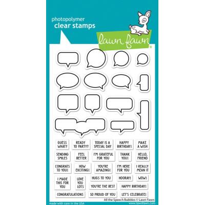 Lawn Fawn Stempel - All the Speech Bubbles