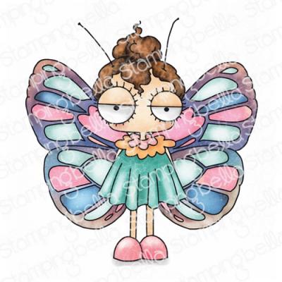 Stamping Bella Stempel - Mini Oddball Butterfly Girl