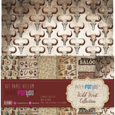 Papers For You Wild West - Vellum Paper Pack