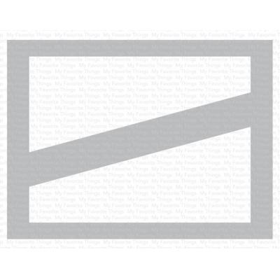My Favorite Things Stencil - Smart Mask - Horizontal Diagonal Center Strip