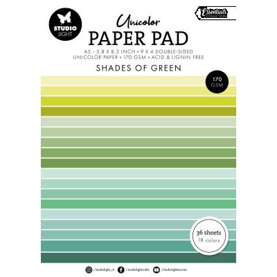StudioLight Paper Pad - Shades Of Green