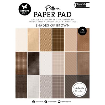 StudioLight Paper Pad - Shades Of Brown