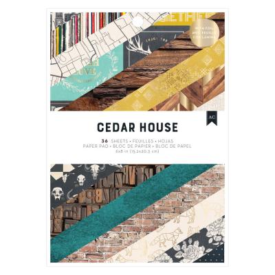 American Crafts Cedar House - Paper Pad